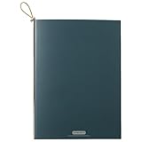 キングジム ノート ファイリングノート A4 ネイビー A3用紙対応 9914-NV