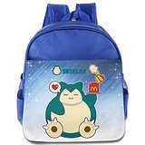 BoomyキュートHungry Snorlaxバックパックfor 3 – 6 Years Old Kidsロイヤルブルー