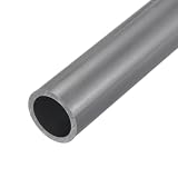 uxcell PVC剛性丸パイプ 31.6mm 内径 38mm外径 350mm 高耐久性 ライトグレー 水道管 クラフト ケーブルスリーブ用