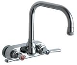 シカゴ洗面521-ab商用グレード壁マウントランドリー/サービス蛇口Wi、 521-ABCP 1