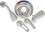 Premier Faucet 120938 Pro Pak Tub and Shower Trim Kit, Loop/Lever Handle [並行輸入品]
