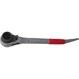 トップ工業:TOP アルミショートラチェットレンチ 19X21mm RM-19X21A 型式:RM-19X21A
