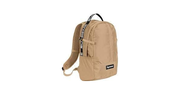 supreme khaki backpack