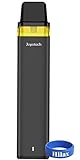 Joyetech WideWick ジョイテック スターターキット 電子タバコ ベイプ VAPE 本体 禁煙 リキッド 持ち運び 800mAh 内蔵バッテリー 大容量 Type-C POD POD型 トップフィル DL MTL 小型 コンパクト 爆煙 (① ブラック)