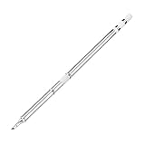 Yetaha 替こて先 T12-BC2 無鉛 精密 交換用コテ先 修理ステーション用 内熱式 FX-9501/FX-951用