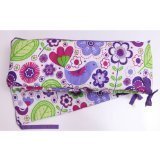Botanical Purple Bumper Pad by Bacati [並行輸入品]