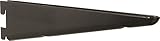 Knape & Vogt Mfg 182 BLK 10.5シェルフブラケット、ブラック、10.5-in。 10 182 BLK 10.5