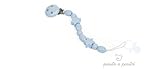 Wooden Dummy Clip, Star/Clip. - Blue by Pasito a Pasito