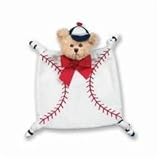 Bearington Baby Collection Wee Lil' Slugger Snuggler Security Blanket by Bearington [並行輸入品]