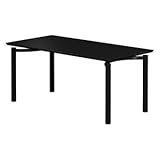 Garage パソコンデスク テーブル fantoni ME 53-1K16 幅160cm 奥行き80cm ブラック/ブラック