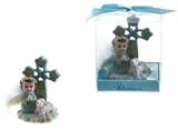 Ddi 1774742 Baby Angel Praying with Lamb Poly Resin - Blue Pack of 48