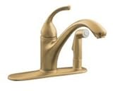KOHLER K-10413-BV Forte Single Control Kitchen Sink Faucet, Vibrant Brushed Bronze [並行輸入品]