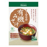 オーサワの有機みそ汁(生みそタイプ) 52.5g(3食入り)　※10個セット　　◆有機JAS認定品
