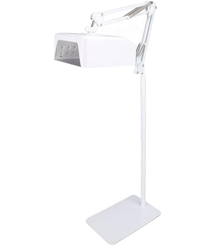 Amazon | 【フットネイル用ライト】3本アーム式LED/UVライト クランプ