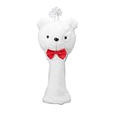 キャロウェイ (Callaway) フェアウェイウッド ヘッドカバー AM BEAR FWY WHT SS 2022 (FW用) ホワイト レディス FF