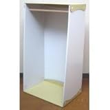 ハンガーラック 子供用 ドット柄 段ボール製 KS-HR