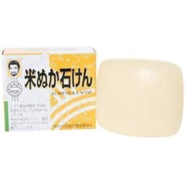 Amazon | お得な12個セット！！ 健康フーズ 米ぬか石鹸80gx12個