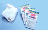 Dappi Brand--Diaper Cover (Size Medium 12-24 lbs) Solid White [Baby Product] by Dappi