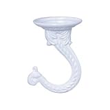 Panacea Swag Hook 1.5 " W X 3.6 " H X 4.6 " D Steel White [並行輸入品]