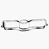 National Mfg n106 – 815 1 – 3 / 4インチ亜鉛Turnボタン、4 -パック 1-3/4 Inch N106-815 1