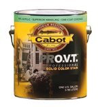 Cabot Stains 0801 Siding Stain Acrylic with Solid Base, 1 gallon, Pine White by Cabot Stains