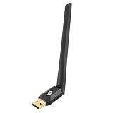eppfun 長距離 USB Bluetooth 6.0アダプタ＆ レシーバー パソコン ブルートゥース 後付け 低遅延 EDR/LE対応(省電力) Win11/10/8.1 対応 無線 ブルートゥース USBドングル 通信距離100m