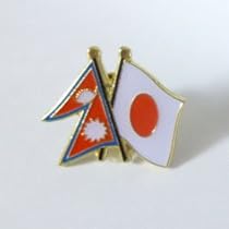 Amazon.co.jp: 国旗ピンバッジ（日本・モンゴル友好旗） : おもちゃ