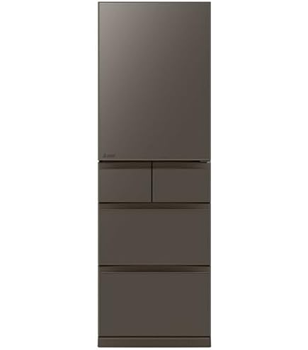Amazon.co.jp: 三菱電機 冷蔵庫 幅60cm 455L 5ドア 冷凍室が真ん中 左