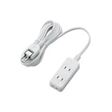 エレコム 電源タップ(雷ガード付き) T-KS02-2330WH　エレコム [簡易パッケージ品]