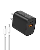 USB 充電器 アンカー iPhone タイプc 充電器スマホUSB電源ACアダプター/USB-A-Type C データケーブル2 本付属/12W/2.4A iPhone、 iPad 、Android、Galaxy、Xiaomi、HuaWei各種対応