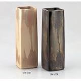 竹中銅器　合金製花瓶　布目創生　94-08山吹色
