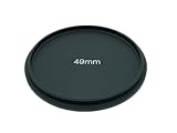【忍者フード】バッグの中で外れないアルミ合金製ネジ込み式レンズキャップ (49mm)