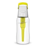 DAFI ダフィ 浄水ボトル SOLID ソリッド 携帯用 ボトル型 浄水器 水筒 カートリッジ 1個付 【日本正規品】 (500ml, レモンイエロー)