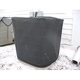 HeavyDuty Beathable Tight Mesh Winter Full Air Conditioner Cover - 32x32x32ht - Black by PremierAcCo