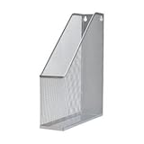 （業務用セット） マガジンスタンド A4サイズ シルバー 1個 【×5セット】 生活用品 インテリア 雑貨 文具 オフィス用品 ファイルボックス [並行輸入品]