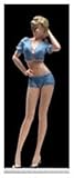 人間 リアル ミニ ジオラマ フィギュア 1/64スケール (レースクイーン)