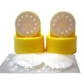 NEW Valve ﾃ? 2 & Membranes ﾃ? 4 Replacement for Medela Breastpumps Part #87089 by Maymom [並行輸入品]