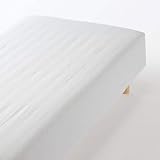 無印良品 綿フランネルボックスシーツ・セミダブル 120×200×18‐28cm用・ライトグレー 15585649