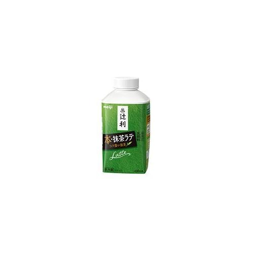 明治 辻利 本・抹茶ラテ コク深い抹茶