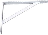 Knape & Vogt Mfg 208 WH 300 12-inch 300 mmホワイトLブラケット 208 WH 300