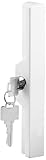 Prime-Line Products C 1120 Sliding Door Outside Pull with Key, White/Diecast by Prime-Line Products