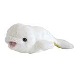 サンレモン(Sun Lemon) フラッフィーズ シロイルカ S 14×26×8cm ぬいぐるみ アニマル P-8512