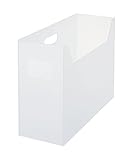 like-it ファイルボックス スクエア ワイド ホワイト LM-28