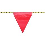 ユタカ　安全表示旗付きロープ　９ｍｍｘ１０ｍ AF-3129
