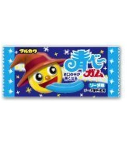 Amazon.co.jp: マルカワ 緑ベーガム （50個プラス当たり3個） 駄菓子
