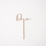 Airie 木製ケーキトッパー ケーキピック(One, Lサイズ)