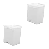 ROMISBABA 2個 廃インク回収パッド プリンター用品 廃インク吸収パッド 廃インク交換タンクパッド 廃インク用交換パッド 廃インクパッド 廃インク交換可能パッド 印刷機部品 プラスチック 白い