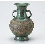 竹中銅器　81-12　銅製花瓶　8号　京ダルマ筋入
