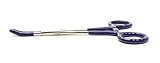 Pair of Self-Locking Curved Forceps Tweezers with Insulated Handles and Tip [並行輸入品]