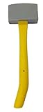 Impacto 30000000000 Ergonomic Soft Head Mallet Yellow/Grey [並行輸入品]